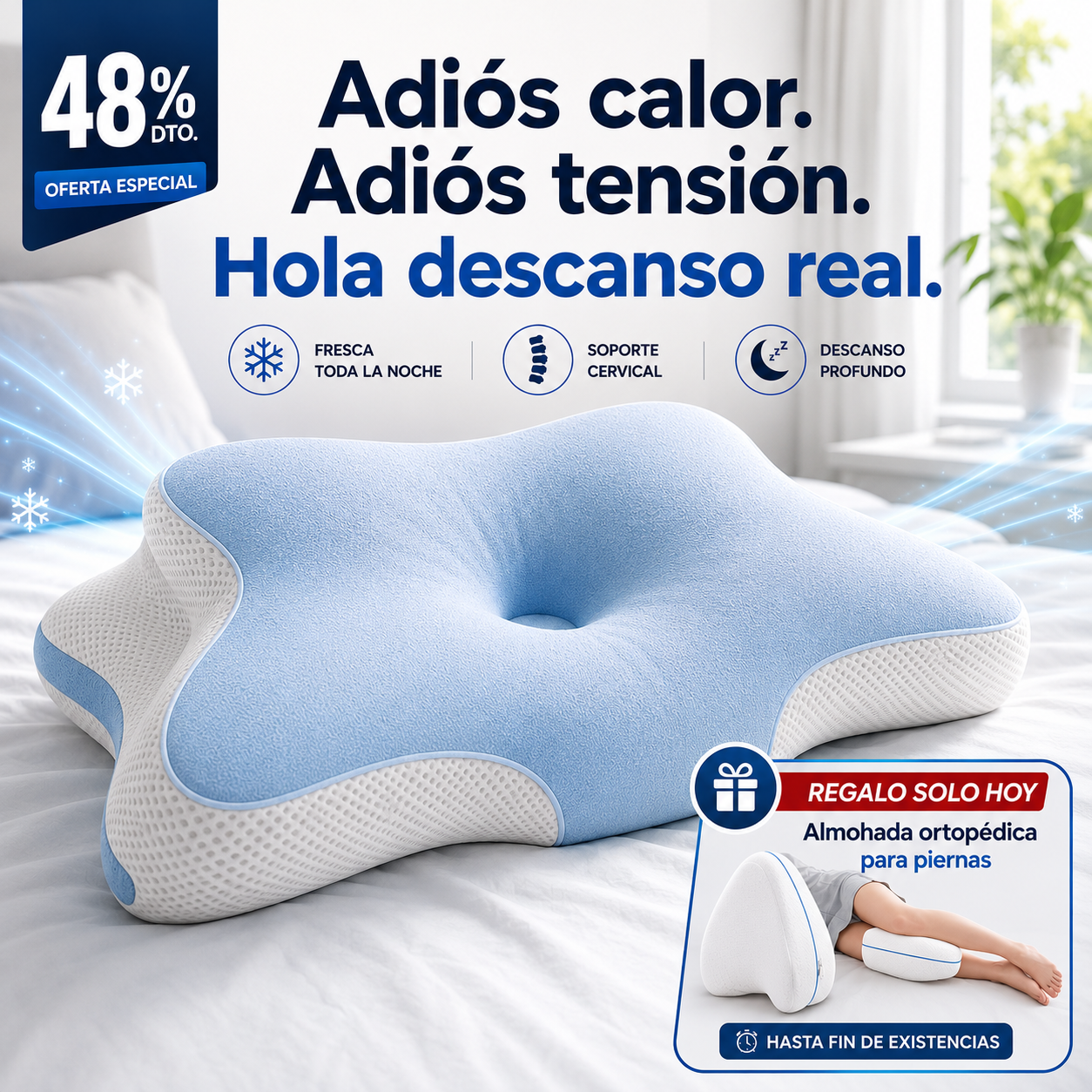 Almohada Cervical Ergonómica